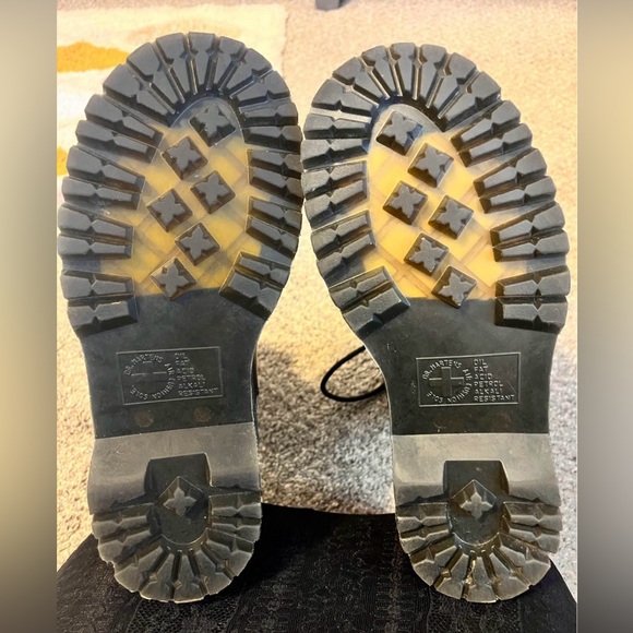 Jadon leather platform doc martin boots - Picture 4 of 5